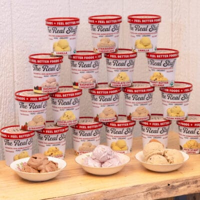 18-Pint Organic A2A2 Ice Cream Box from Feel Better Foods