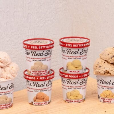 6-Pint Organic A2A2 Ice Cream Box from Feel Better Foods