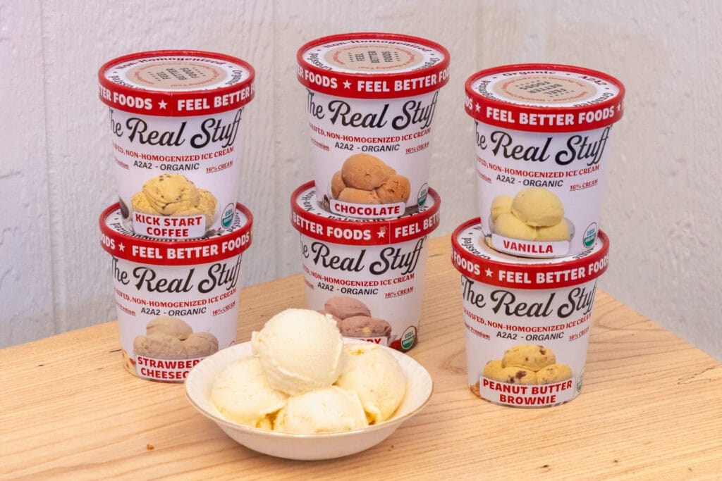6-Pint Ice Cream Box #3 - Organic A2A2 Ice Cream Package