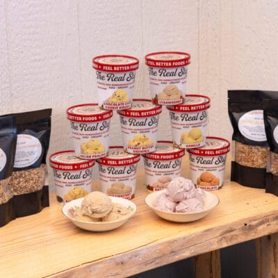 9-Pint & Granola Feast Box #20 - Organic A2A2 Ice Cream Package