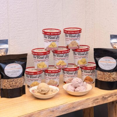 9-Pint, Granola & Spelt Box #19 - Organic A2A2 Ice Cream Package