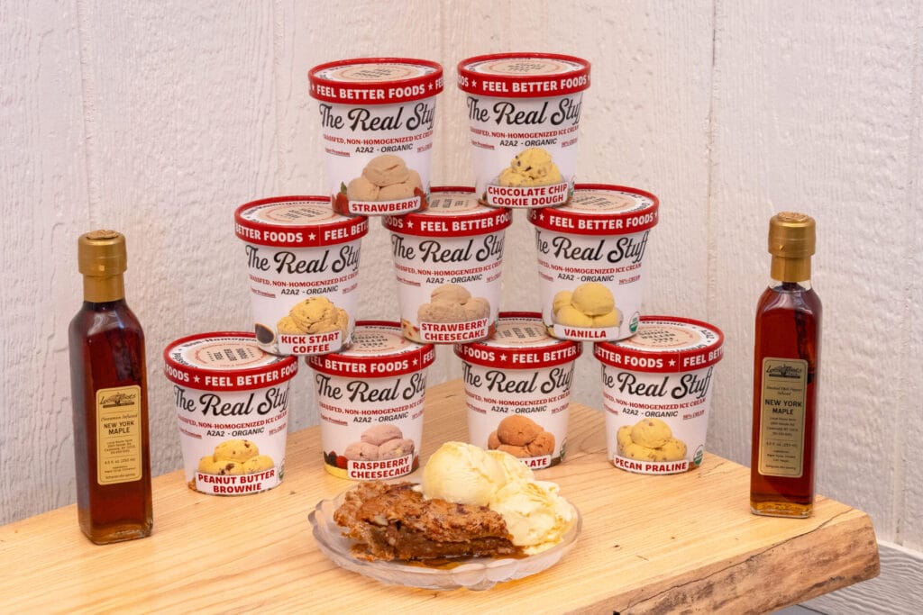 9-Pint & Pie Box #22 - Organic A2A2 Ice Cream Package