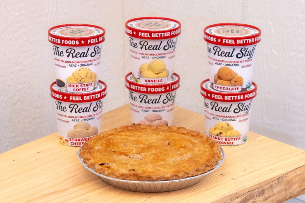 Ice Cream & Pie Box #10 - Organic A2A2 Ice Cream Package