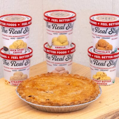 Ice Cream & Pie Box #10 - Organic A2A2 Ice Cream Package