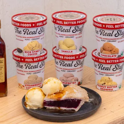 Ice Cream & Pie Box #11 - Organic A2A2 Ice Cream Package