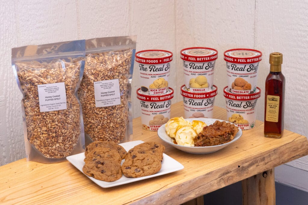 Ice Cream, Pie & Spelt Box #14 - Organic A2A2 Ice Cream Package