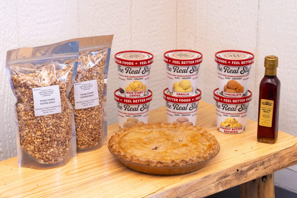 Ice Cream, Pie & Spelt Box #15 - Organic A2A2 Ice Cream Package