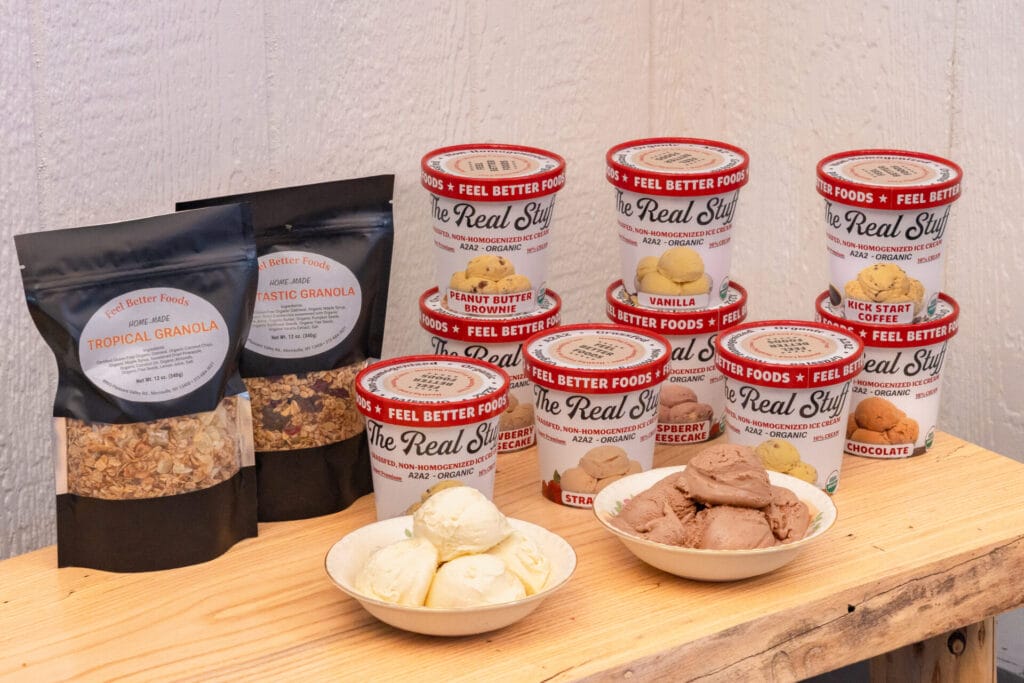 9-Pint Ice Cream and Granola Box from Feel Better Foods