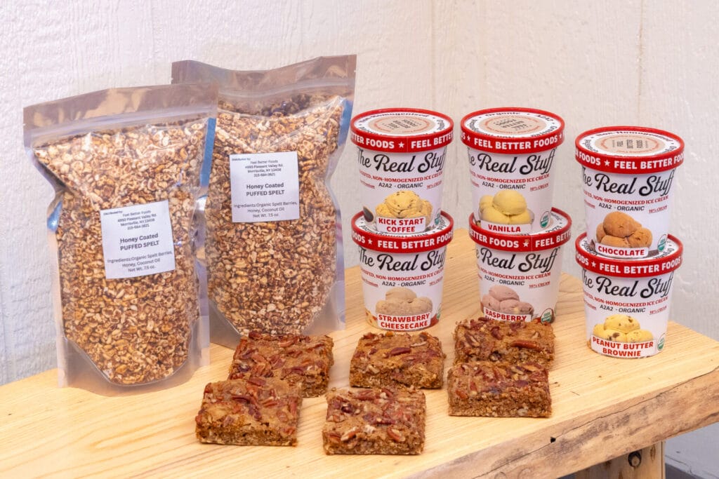 Ice Cream & Snacks Box #6 - Organic A2A2 Ice Cream Package